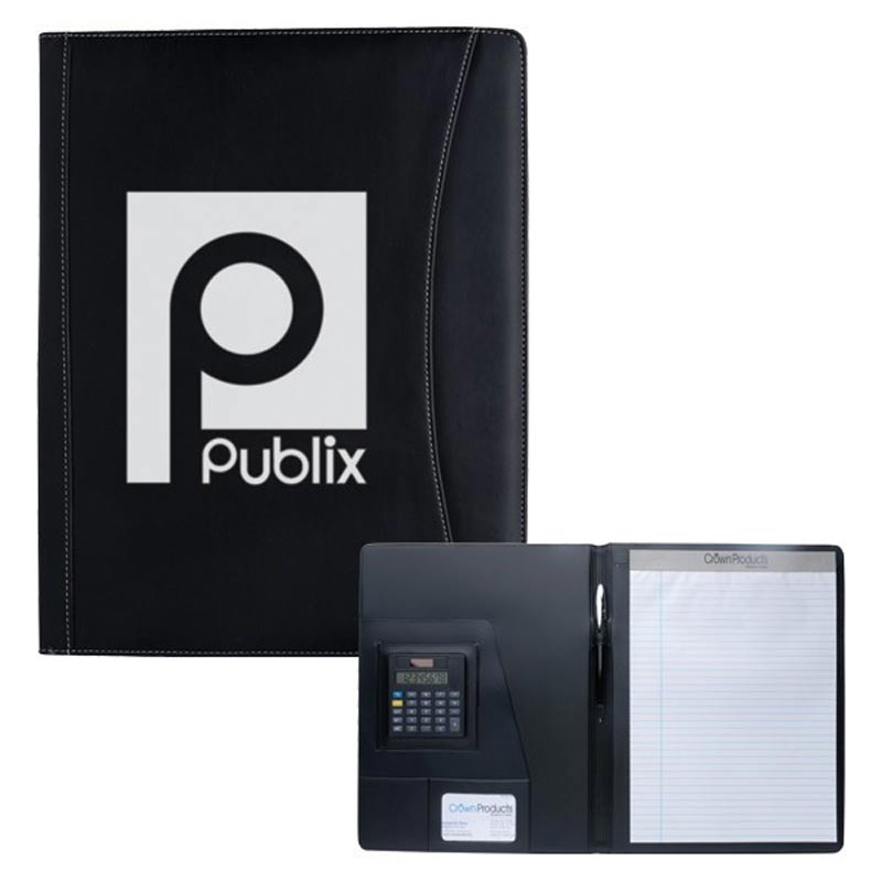Executive Crescent Calculator Padfolio