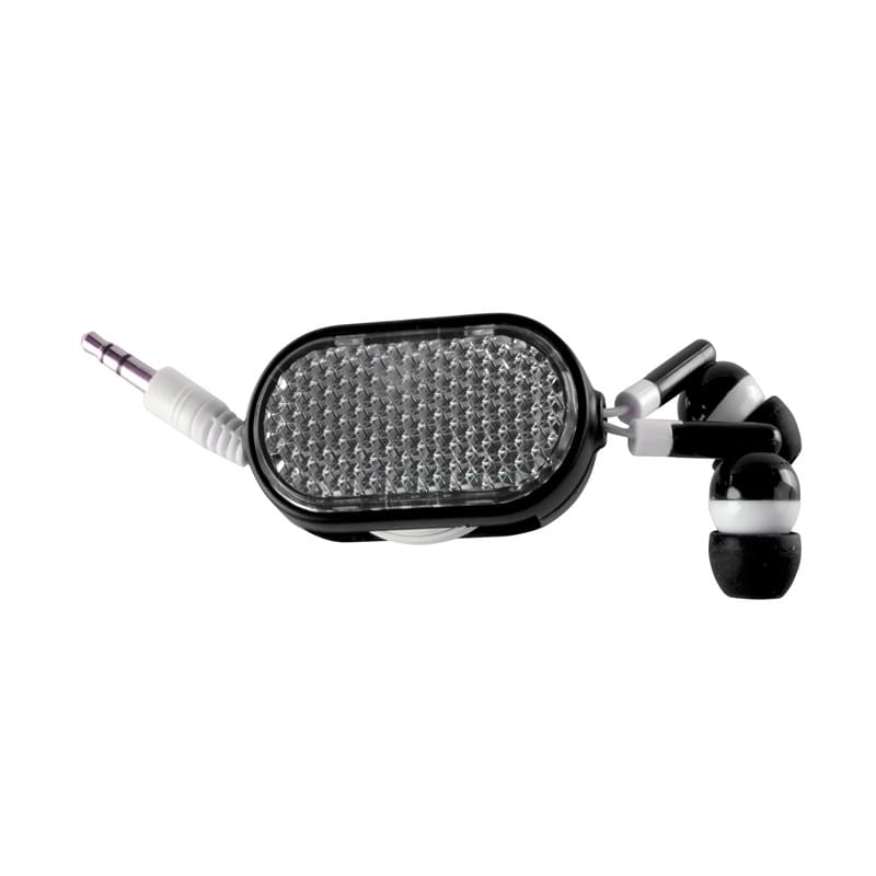 Clip-on Retractable Earbuds