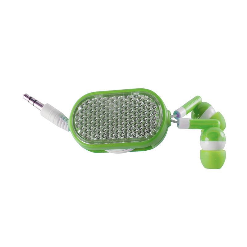 Clip-on Retractable Earbuds