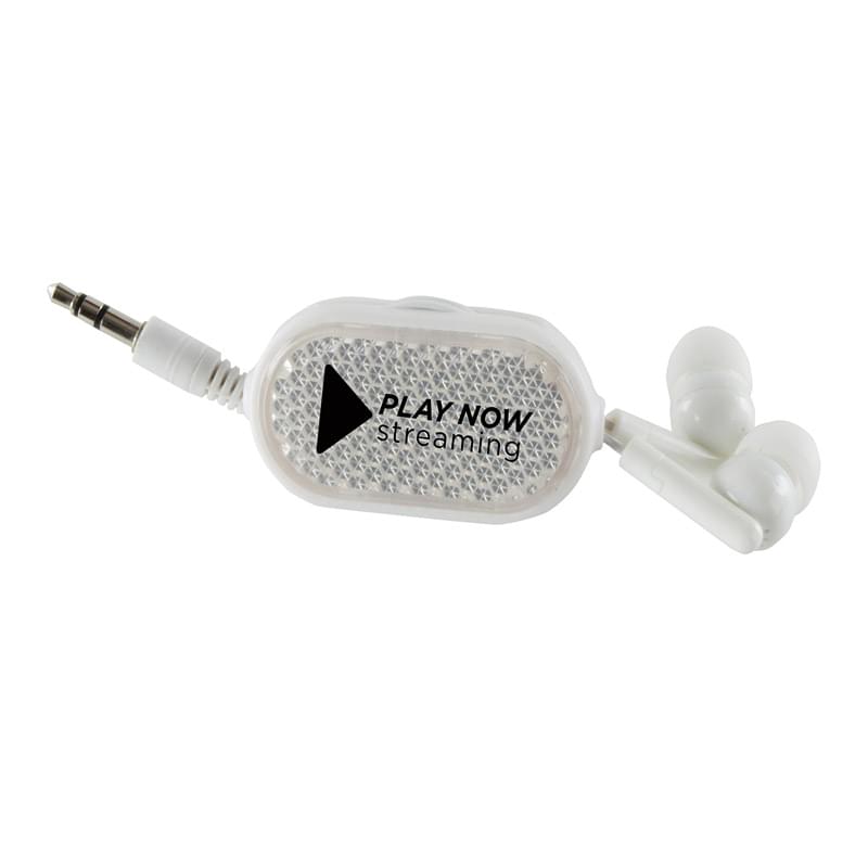 Clip-on Retractable Earbuds