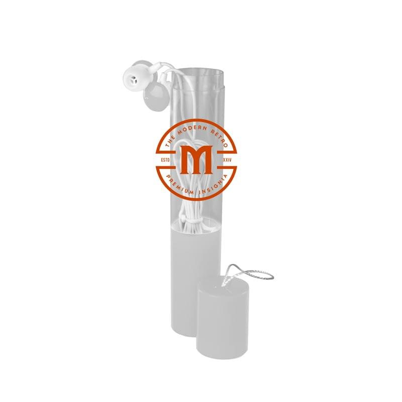 Earbuds in a Tube