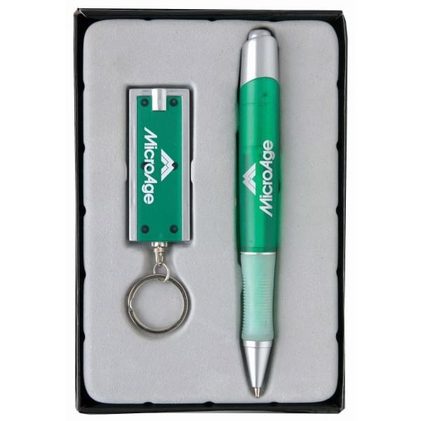 Rivet LED Keylight & Quasar Pen Gift Set