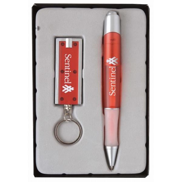Rivet LED Keylight & Quasar Pen Gift Set